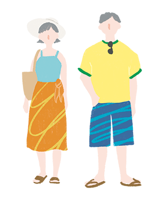 ビーチでの服装