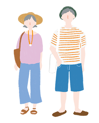 ビーチ地域の観光用服
